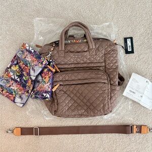 💥💥FLASH SALE BEFORE I SELL LOCALLY MZ Wallace Mauve Metro Utility Backpack. NWT